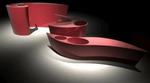 CEDRIMARTINI Садовая скамейка со встроенной сеялкой