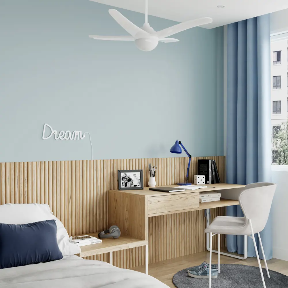 Настольная лампа Inspire Ennis с гибкой арматурой в голубом цвете 82551259 STLM-0029689 - Вид №12