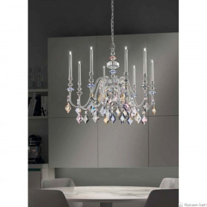 Masiero CHIC 8 F01 Foglia Oro люстра подвесная