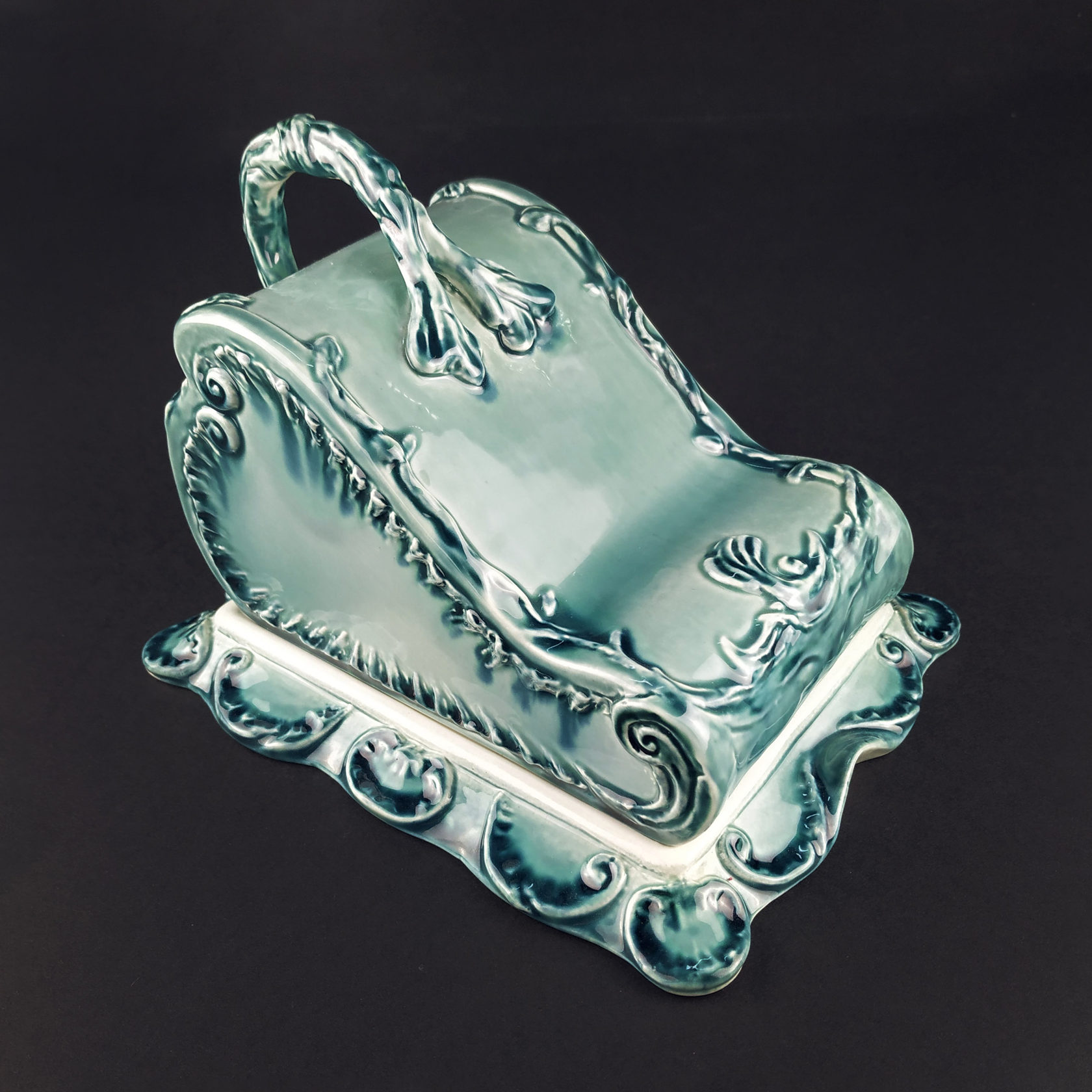 Сырница Голубой PROVANSFAIENCE sun-id-994778 - Вид №2