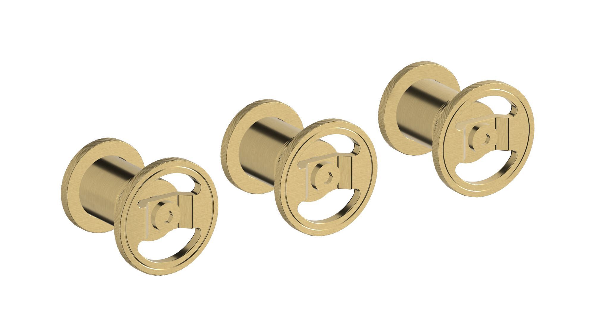 Встраиваемый смеситель для душа с 3 отверстиями и переключателем IB Bold ARCH-00029546 - Вид №18