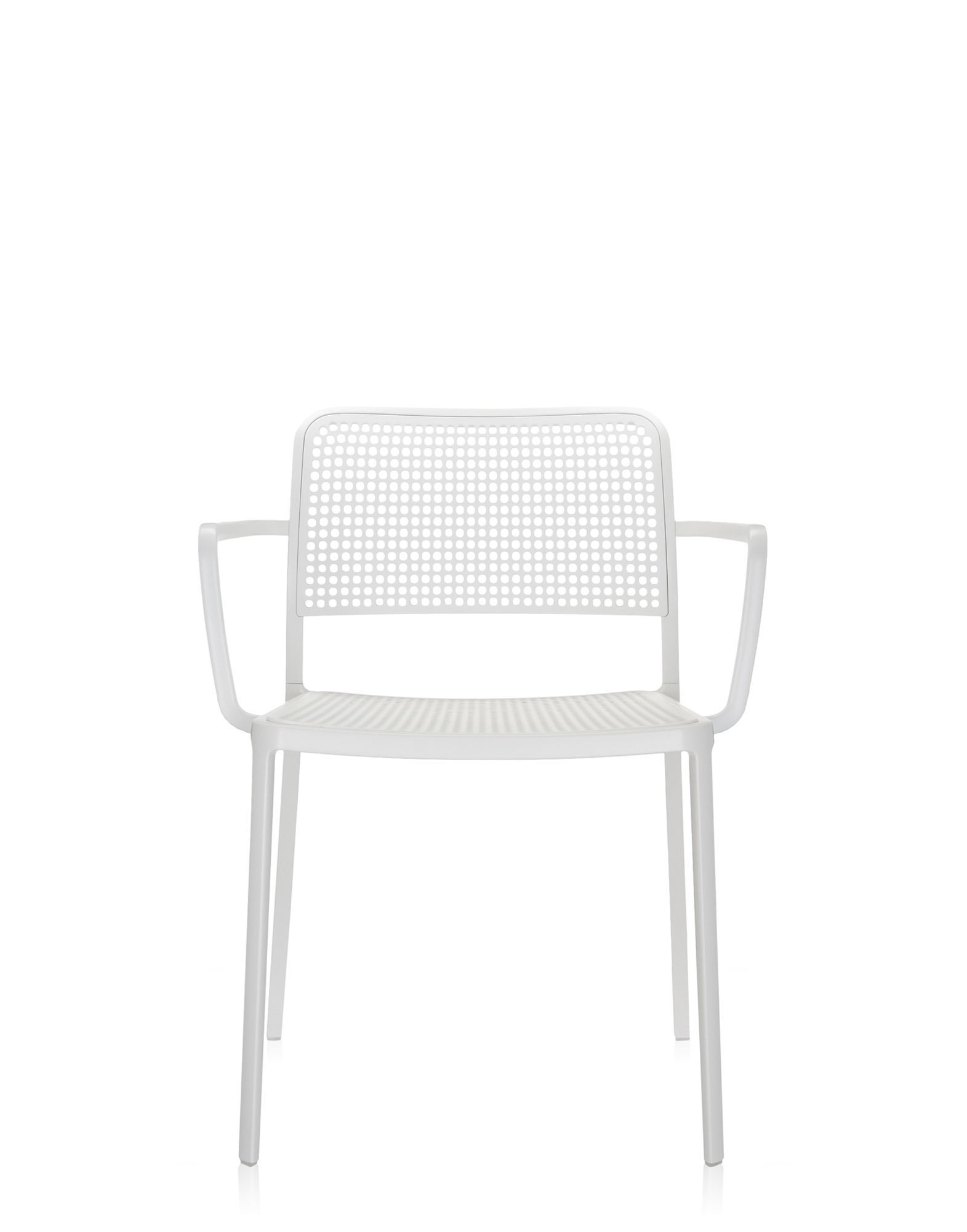 Алюминиевый штабелируемый стул с подлокотниками Kartell AUDREY ARCH-00131183 - Вид №6