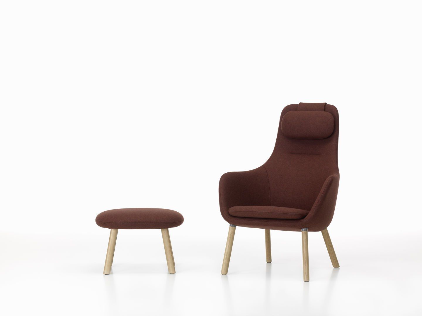 Тканевая мягкая подставка для ног VITRA HAL Lounge ARCH-00085800 - Вид №20