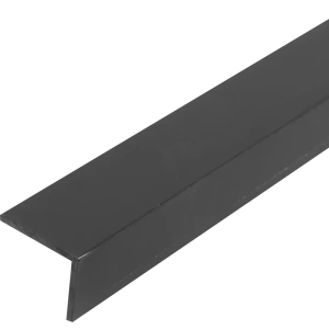 Уголок ПВХ 25x20x2x1000 мм цвет черный 10893498 STLM-2147580