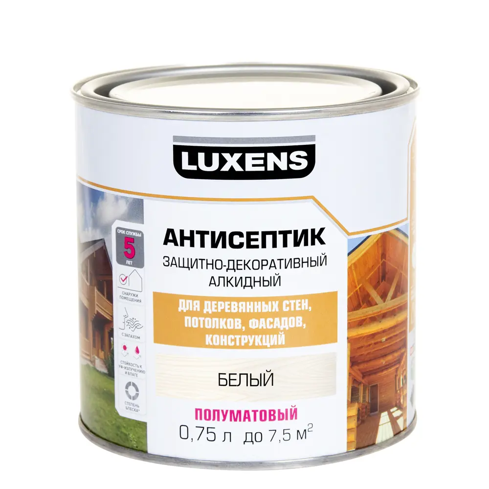 Антисептик Luxens для защиты деревянных фасадов и конструкций 89345674 STLM-1322298 - Вид №1