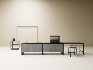 Прямоугольный алюминиевый стол