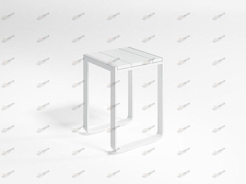 GANDIABLASCO Садовый стул из термо-лакированного алюминия Flat sun-id-1406125