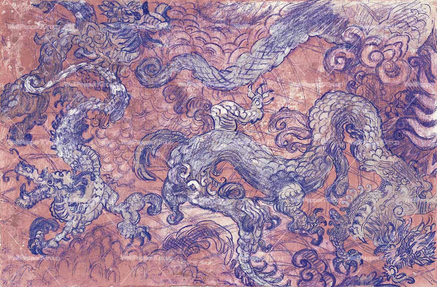 Восточные тематические обои, экологически чистые WallPepper коллекция 2022 ARCH-00030468 - Вид №1