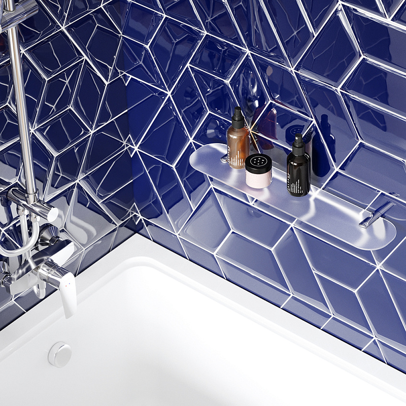 A8434700 Стеклянная полка 50 см AM.PM X-Joy  - Вид №2