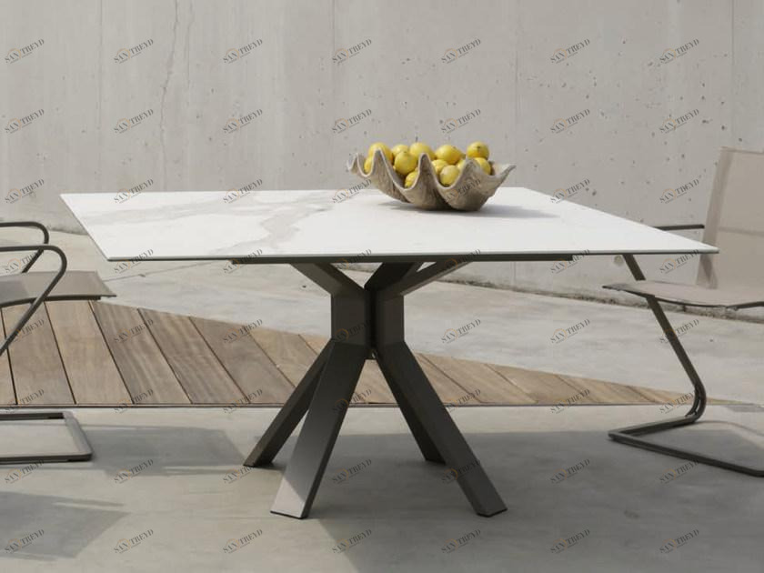 Joli Квадратный мраморный обеденный стол sun-id-1414187