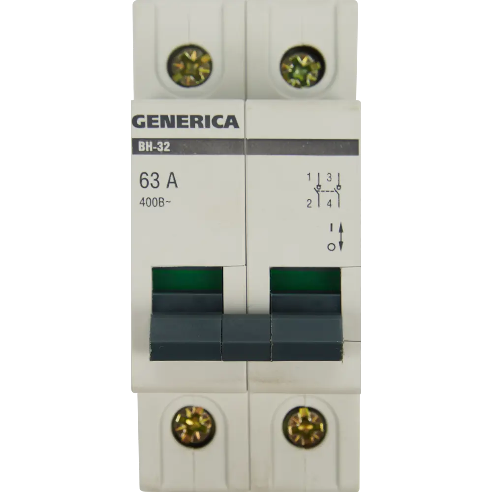 Выключатель нагрузки Generica ВН-32 2Р для безопасного управления электроцепями 84871056 STLM-0056660 - Вид №1