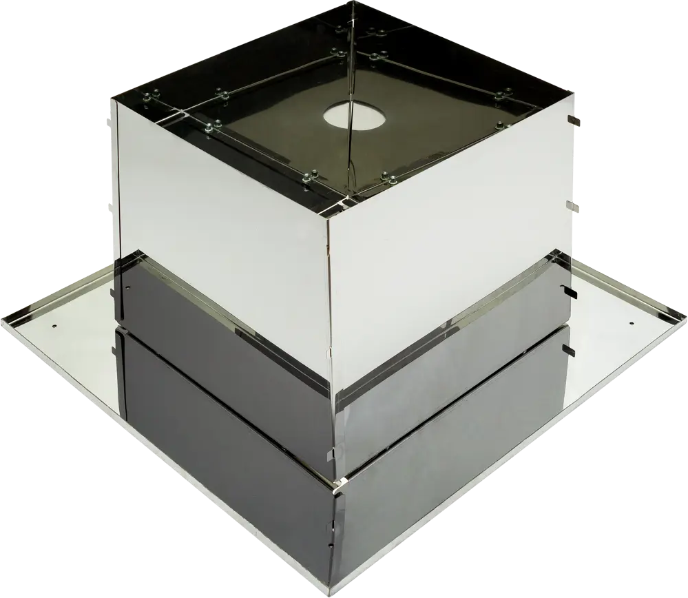 Потолочно-проходной узел Corax для безопасного монтажа дымохода 84515615