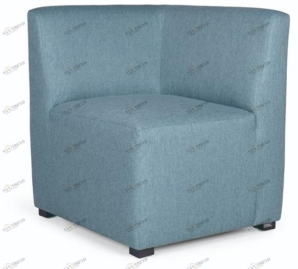 Fenabel Модульное угловое кресло из ткани с подлокотниками Link Mp.2117