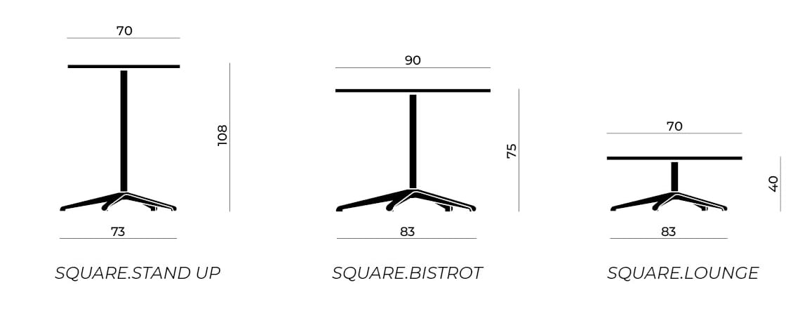 Стальной и деревянный стол со спицами Nahu Lotus ARCH-00152615 - Вид №3