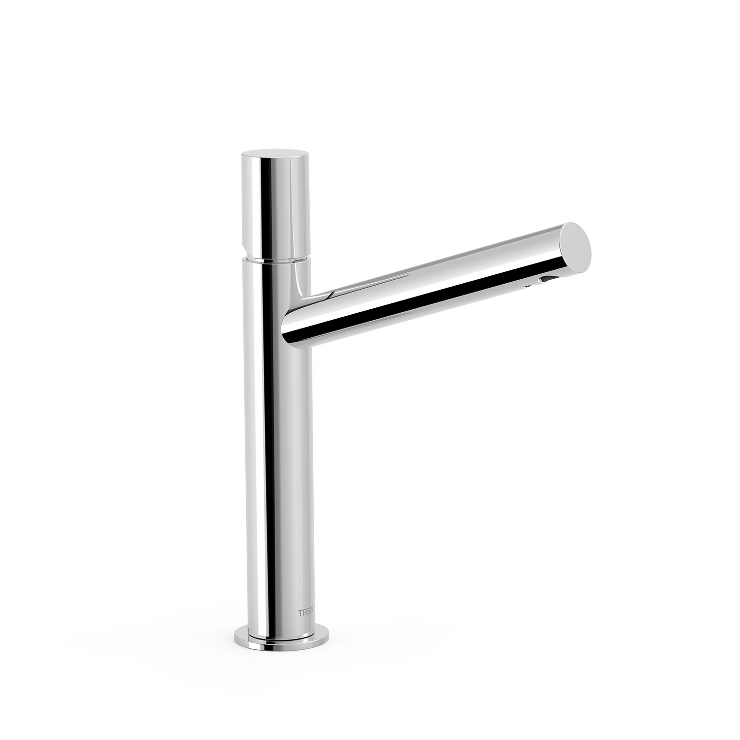 МАКСИМАЛЬНО высокий смеситель для умывальника с одной ручкой-06120601 TRES 
