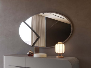 Овальное настенное зеркало