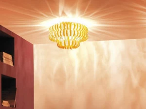 Vetreria Vistosi Стеклянный потолочный светильник Ecos