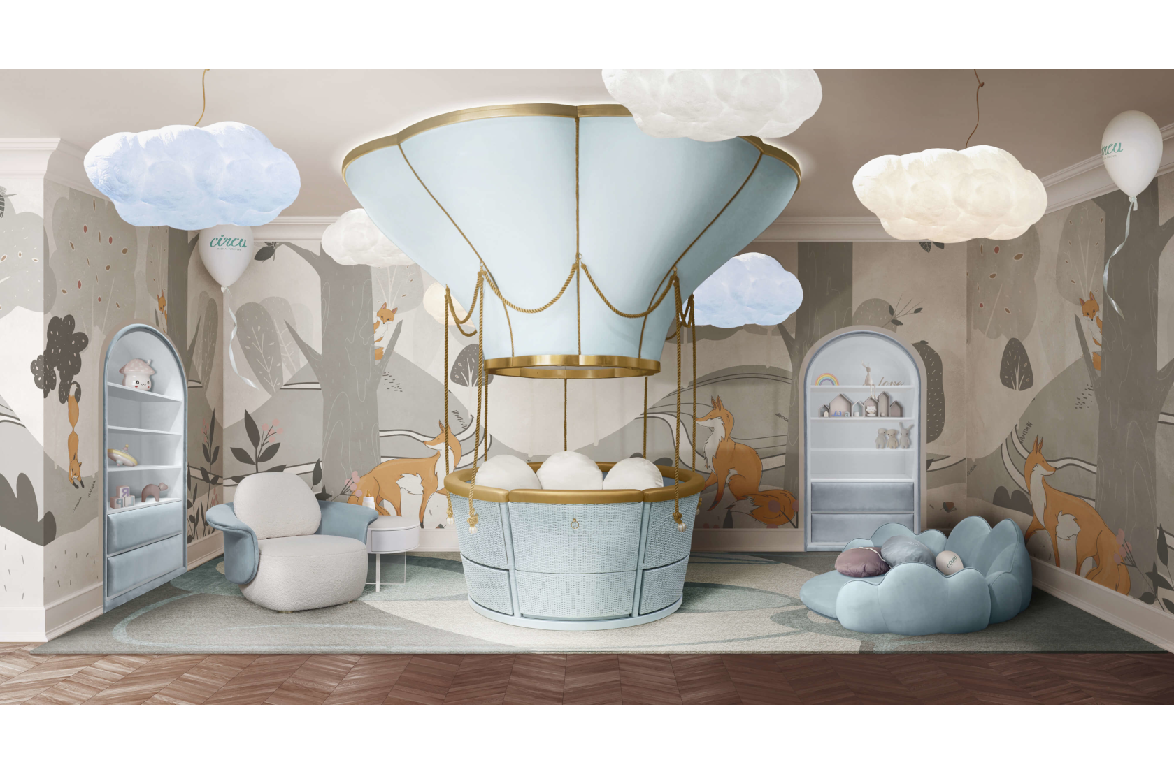 CIST433 Диваны детские Майло - Малыш Circu  - Вид №10