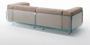 Glas Italia Хрустальный диван Crystal lounge