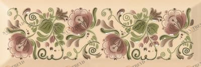 Metro-Gzhel beige light 05 10х30 Gracia Ceramica 010301001854