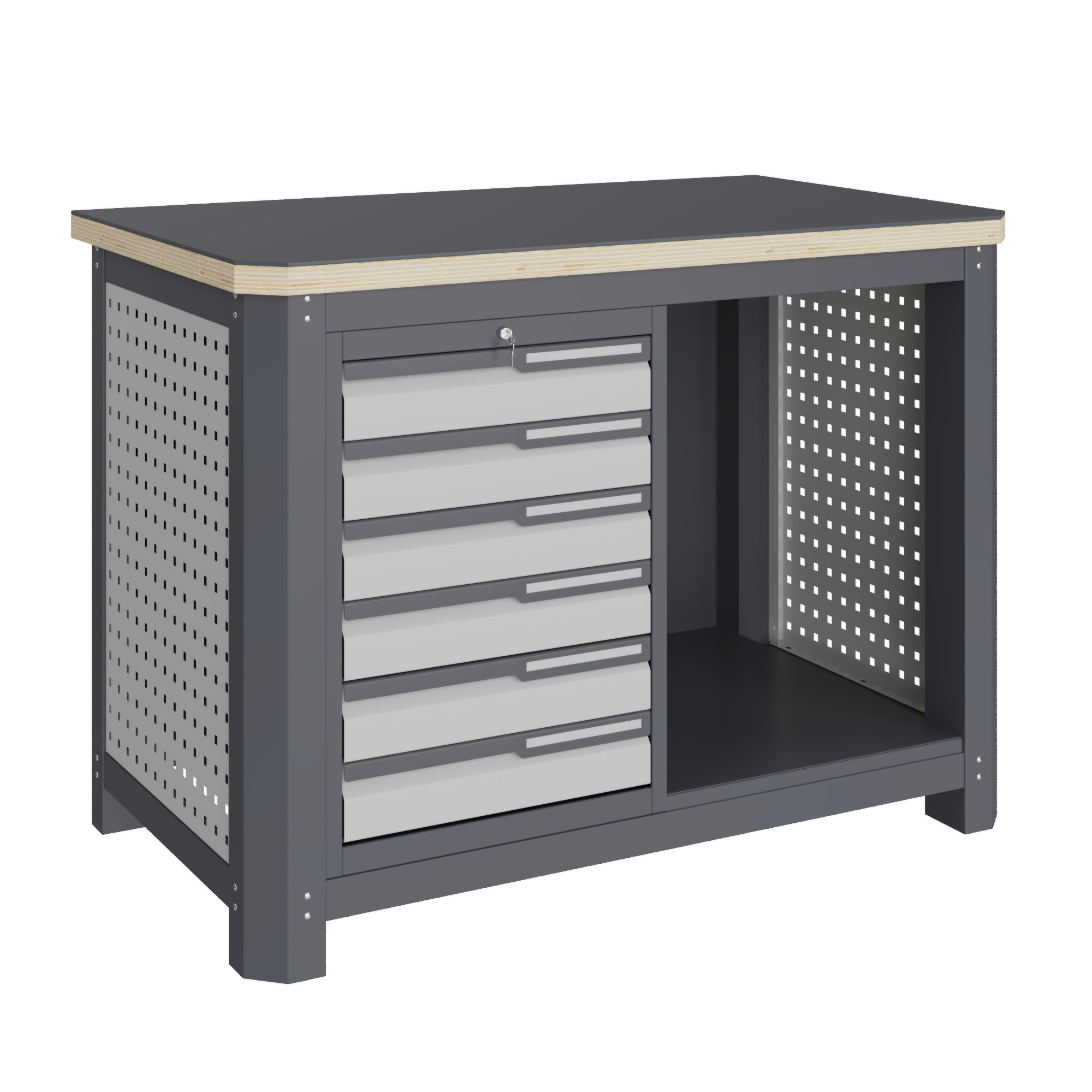 Верстак слесарный MCN 1252.S6.1 Верстакофф 111215