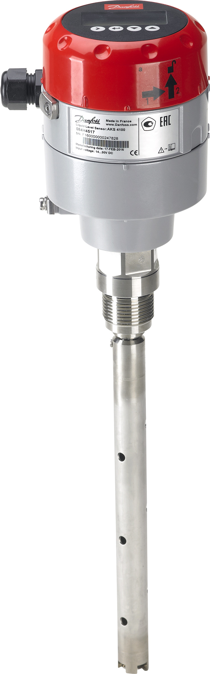 Danfoss AKS 4100 — уровнемеры AKS 4100-5000 (HMI EJCR) 147X5036  - Вид №13