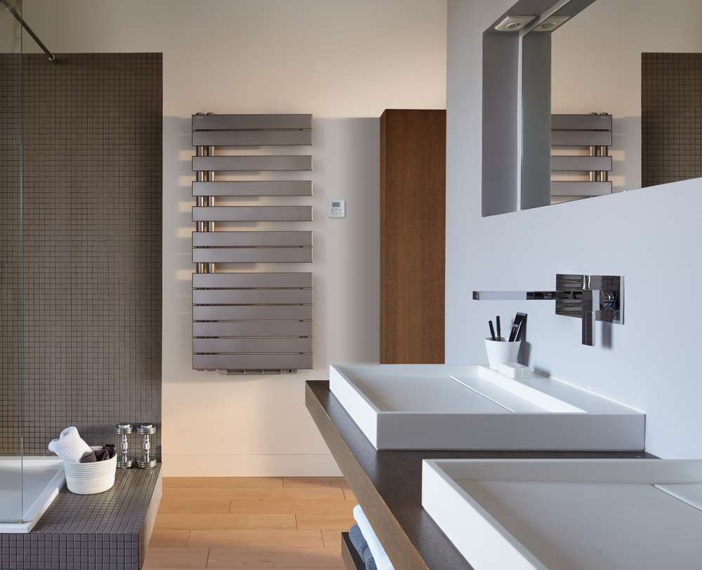 Водяной радиатор FL081-055IFS Fassane Spa +Air Asymétrique à gauche (avec soufflant) Acova 842  - Вид №3