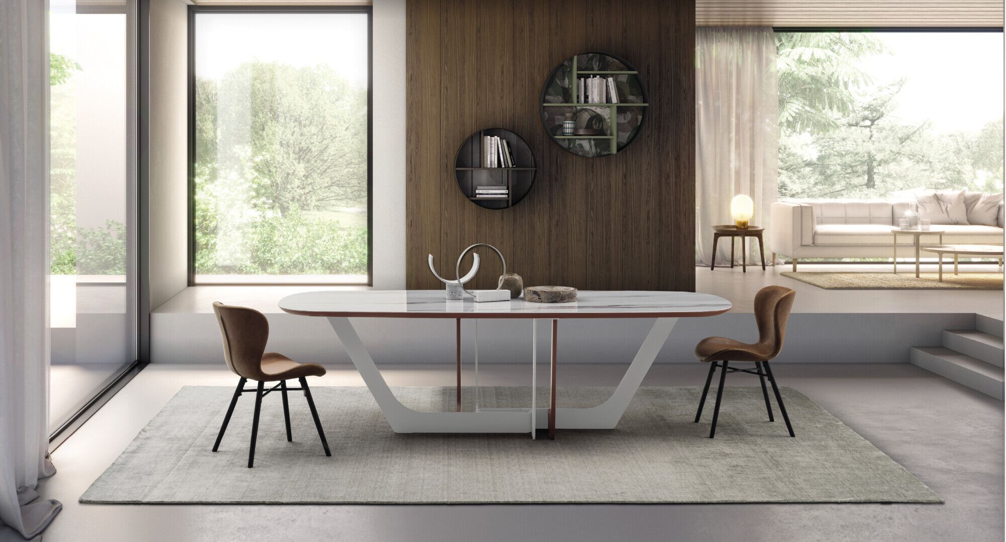 Столешница из закаленного стекла Devina Nais Free ARCH-00086320 - Вид №5