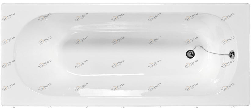 BLEU PROVENCE Прямоугольная встроенная чугунная ванна Vasche da bagno da incasso sun-id-1379853