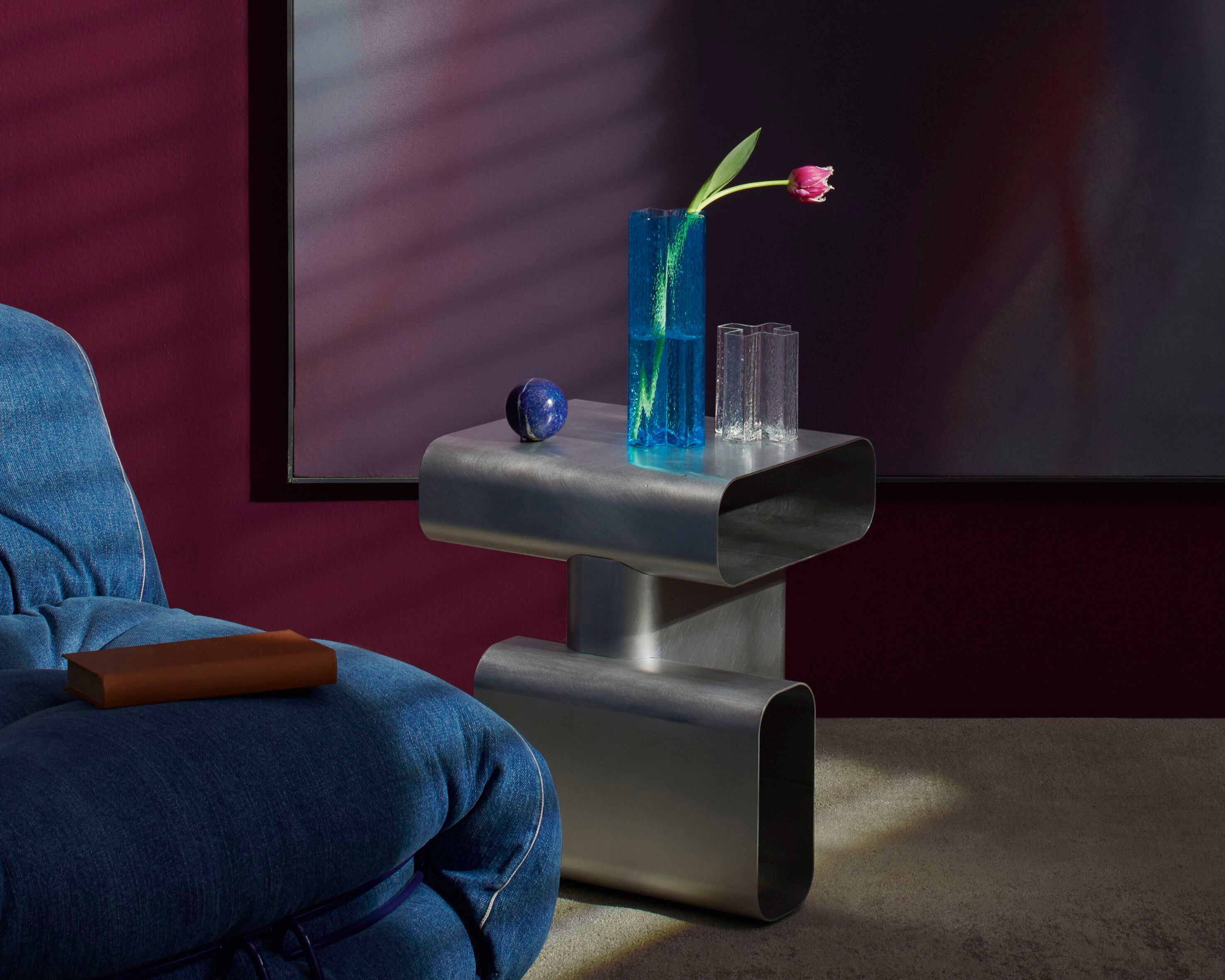 Ваза из дутого стекла CASSINA CROSS ARCH-00002451