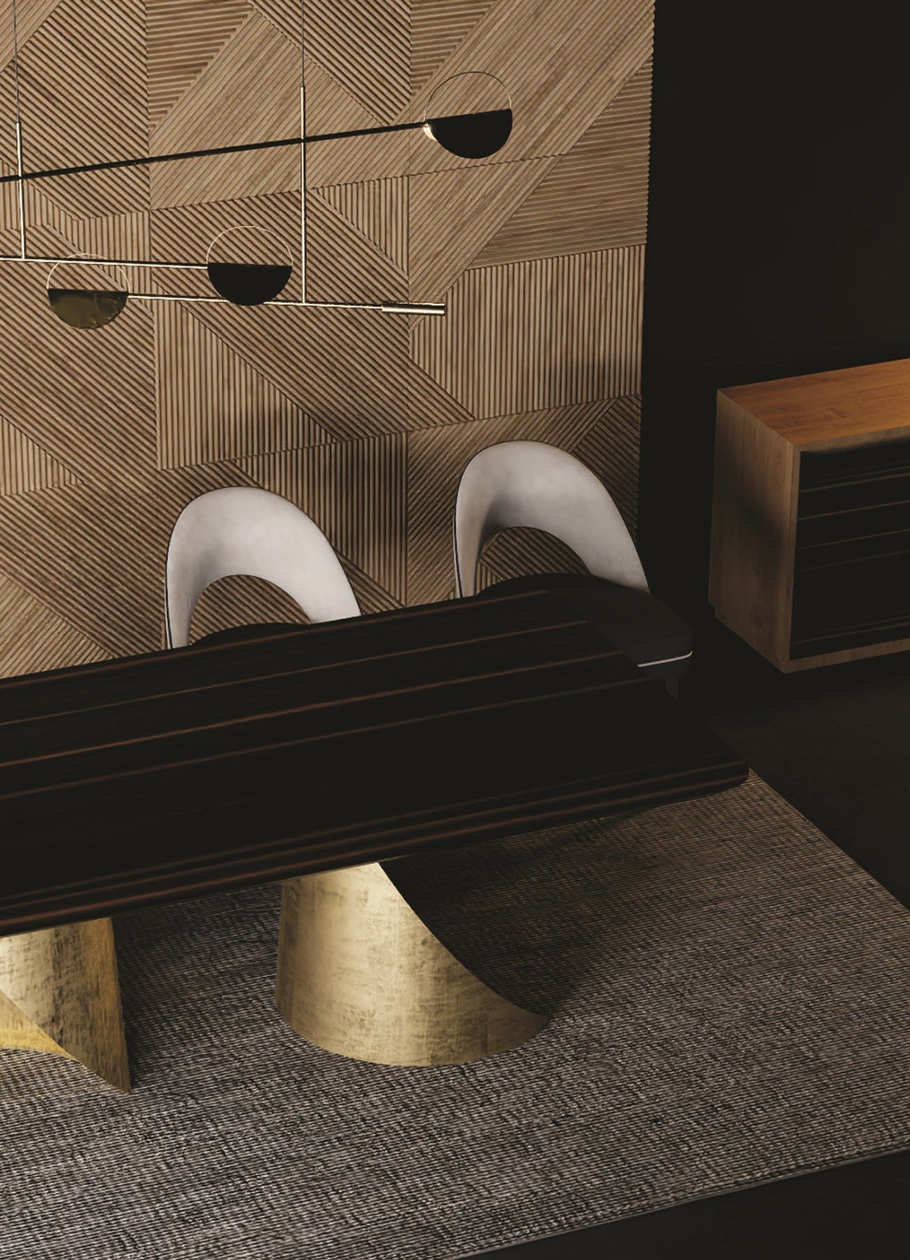 Мягкий стул из ткани CASA +39 ENCORE Italia ARCH-00042865 - Вид №2