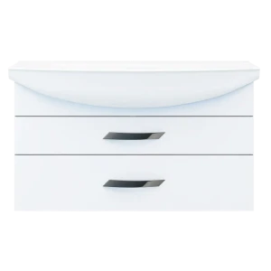 Тумба под раковину Vigo Moss подвесная 105 см, цвет белый