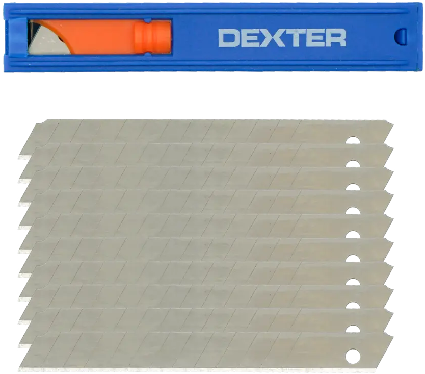 Универсальные сегментные лезвия Dexter 9 мм для точной резки материалов 83684275