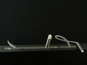 Boffi Смеситель для ванны из нержавеющей стали с ручным душем Cut