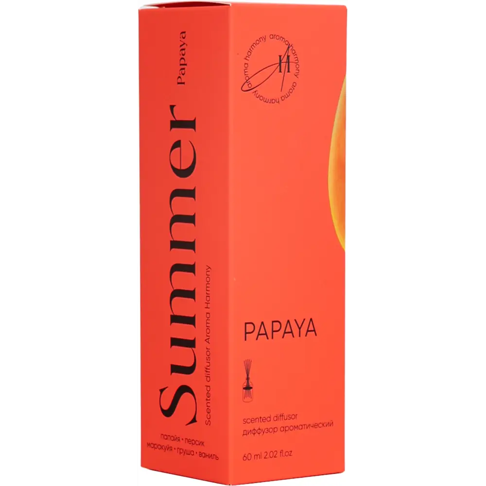 Aroma Harmony Диффузор Summer Papaya с тропическим ароматом 89359607 STLM-1579220 - Вид №1