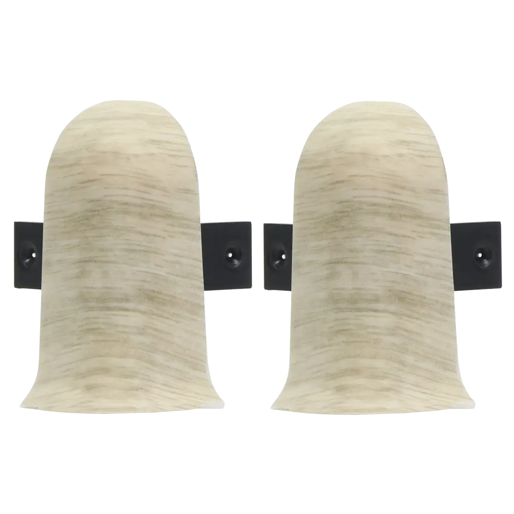 83411607 Угол для плинтуса наружный Artens Дуб Монако 70 мм 2 шт. STLM-0889170 