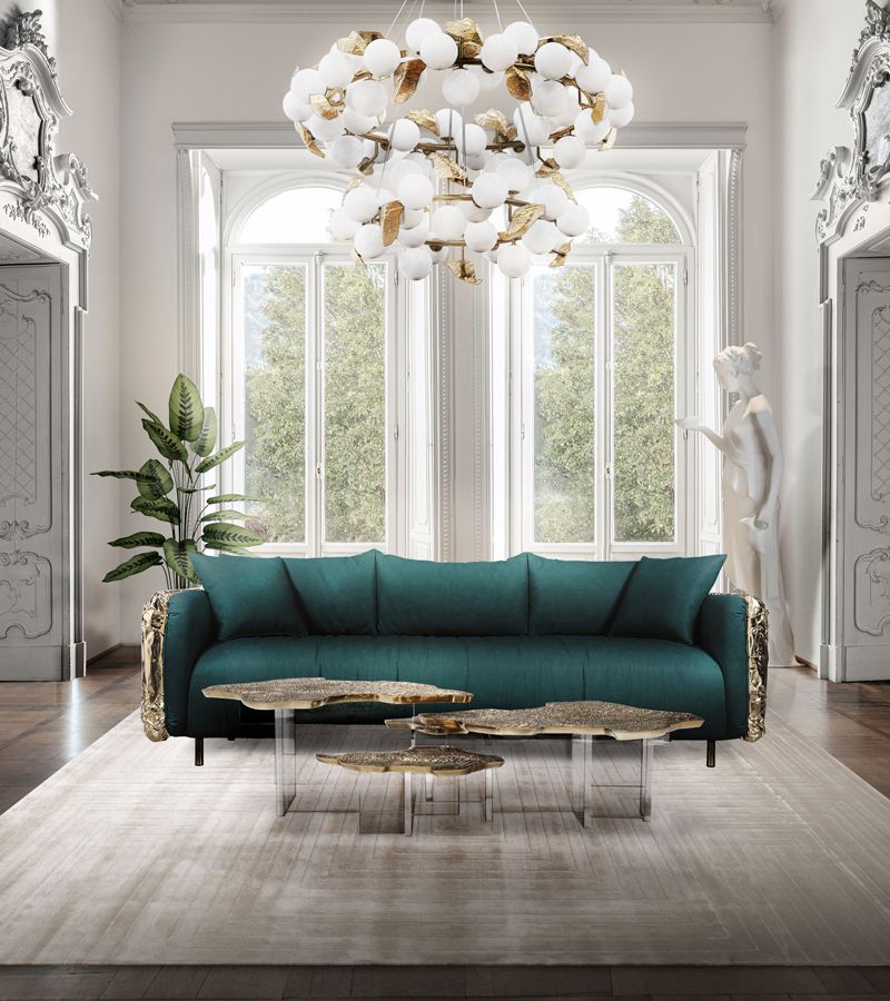 0-191 Зеленый диван Imperfectio Boca Do Lobo  - Вид №18