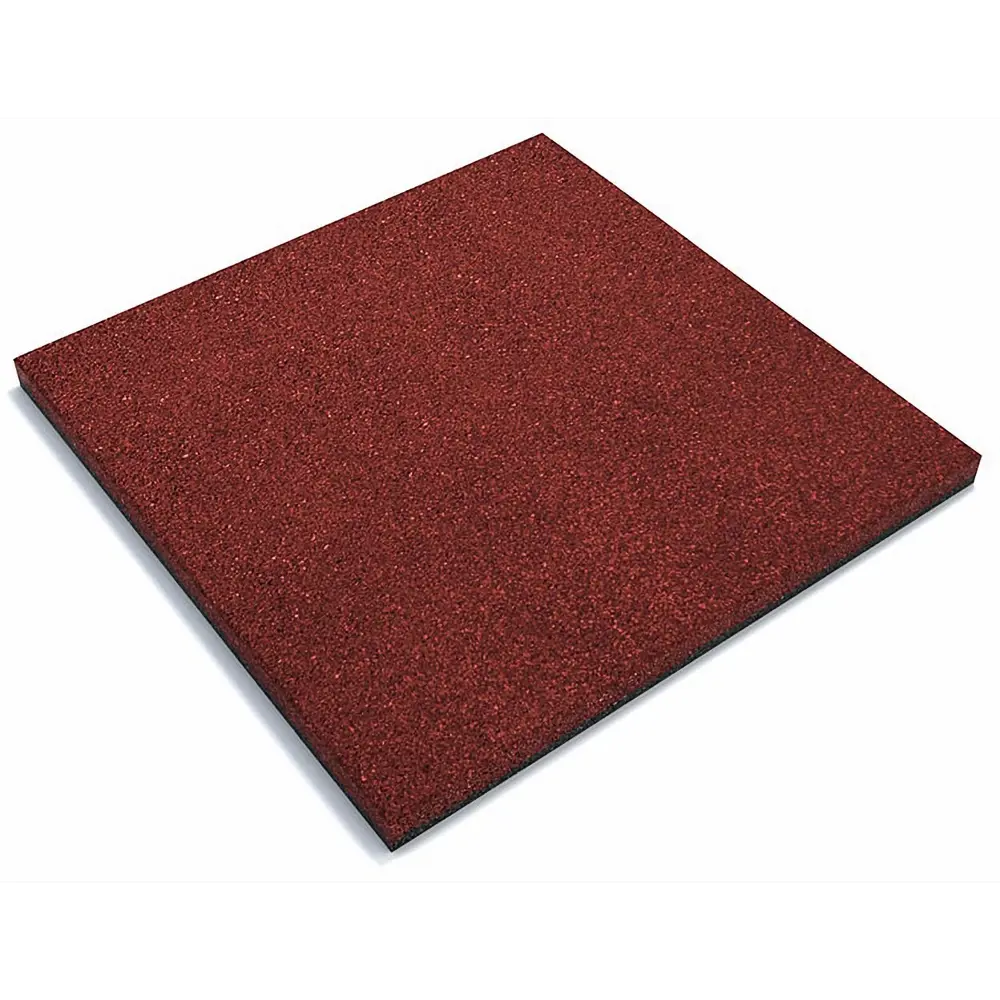 Santreyd Резиновая плитка 50×50×3 см красная для детских и спортивных площадок 82647132 STLM-0032816