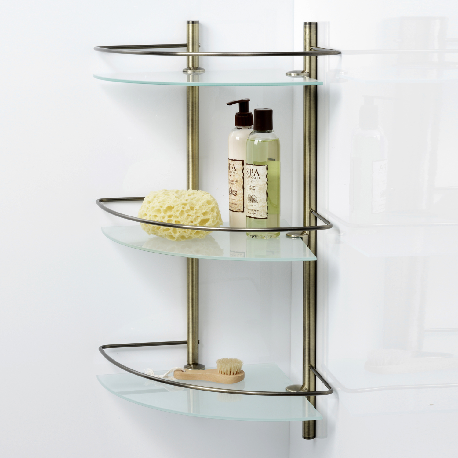 K-3533 Полка стеклянная тройная WasserKRAFT 