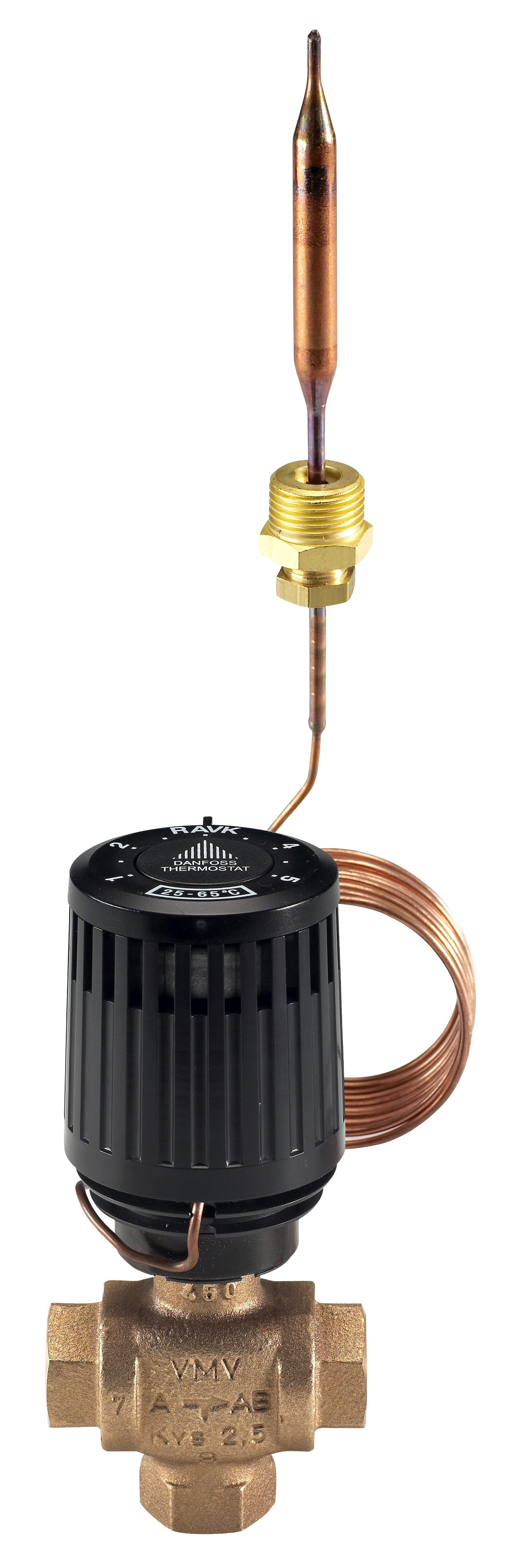 Danfoss Клапан регулирующий седельный трехходовой VMV VMV 40 регулирующий клапан Kvs 14.0 ext. 065F6040  - Вид №13