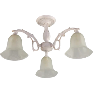 Люстра потолочная «Ариадна», 3 лампы, 9 м², цвет белый