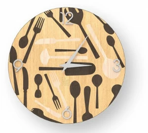 LIGNIS® Настенные часы из инкрустированного дерева Dolcevita objects 10.071 / 10.149