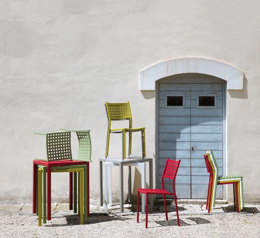 Vermobil Штабелируемый металлический садовый стул Alice Ch1555 - Вид №5