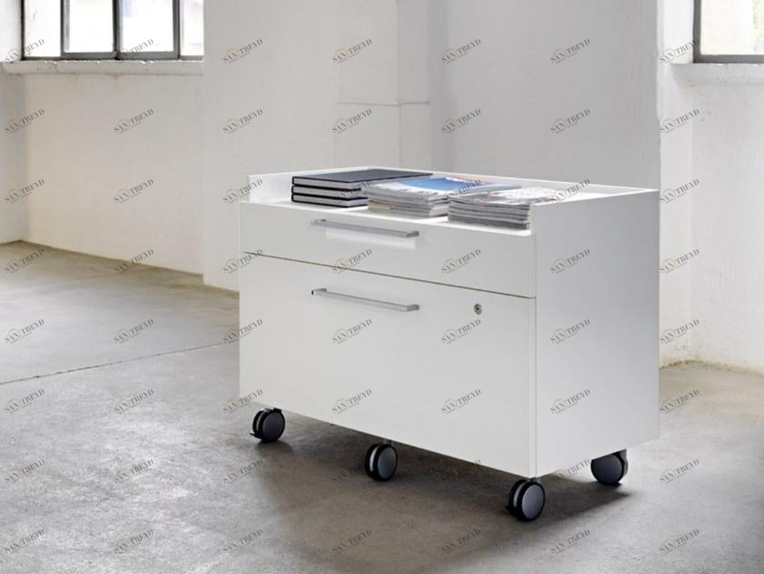 Sinetica Тумба офисная металлическая на колесиках с замком sun-id-1444996