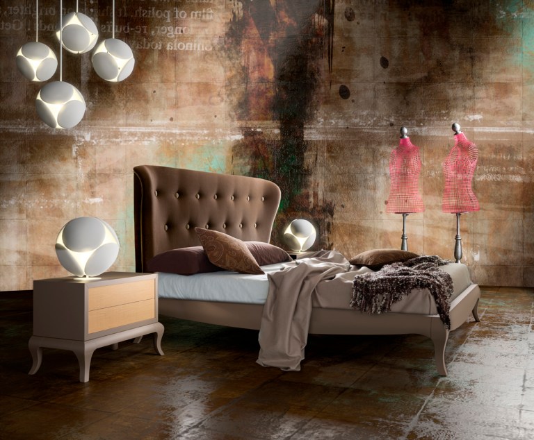 003883 Кровать Organic с основанием Eternity 216 x 122 см La Ebanisteria Nite-Nite 