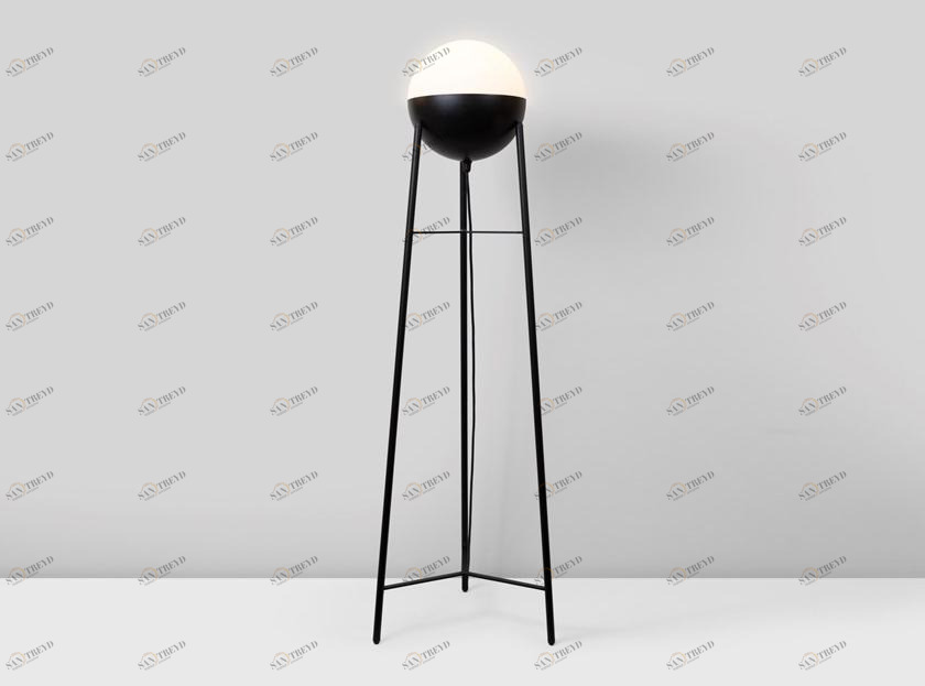 Milan Iluminacion Торшер из стали со светодиодной подсветкой Half sun-id-1391612