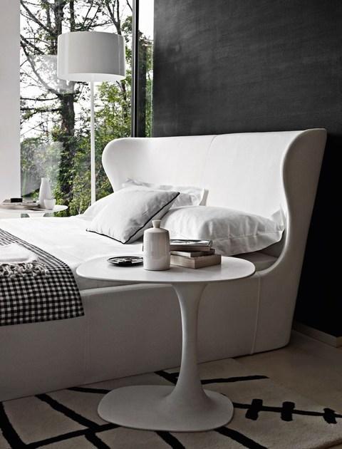 B&B Italia Двуспальная кровать из ткани с мягким изголовьем Papilio sun-id-1374177 - Вид №3