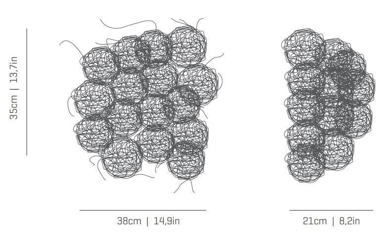 Светодиодный настенный светильник из нержавеющей стали A-Emotional Light Blum ARCH-00000269 - Вид №1