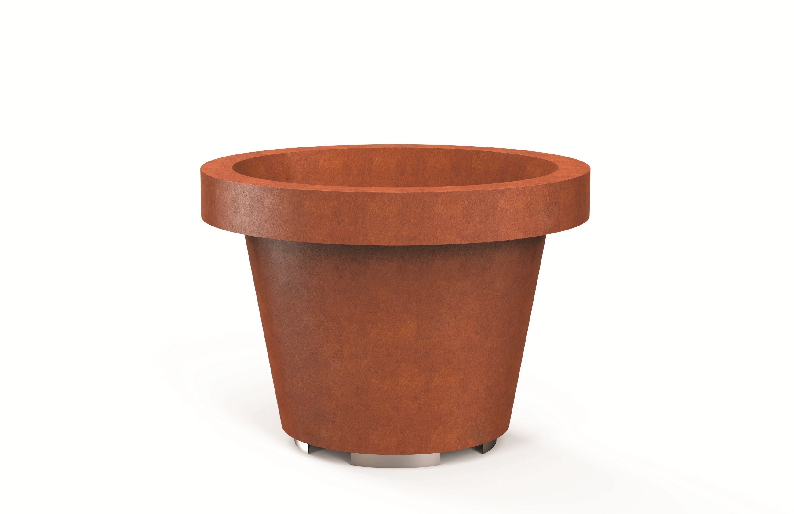 Corten™стальная круглая светящаяся плантатор Metalco SIZE ARCH-00016506