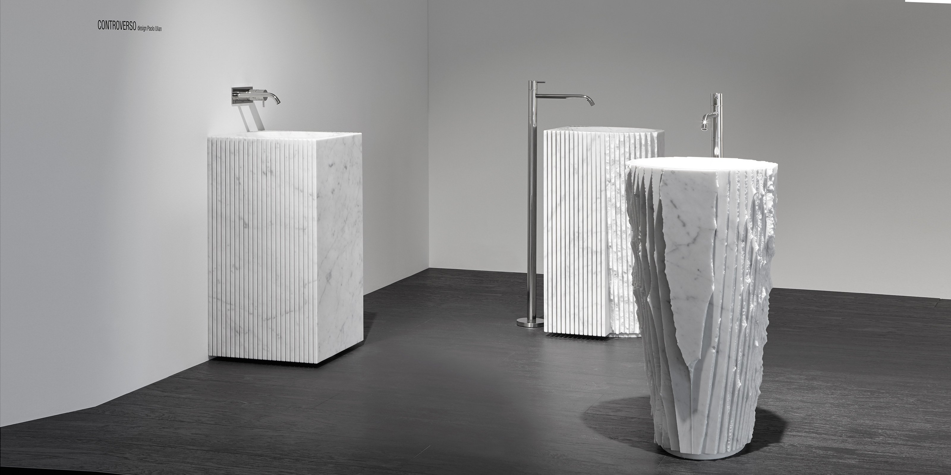 Controverso Напольная раковина стоящая прямоугольная Antoniolupi  - Вид №5